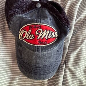 Legacy Ole Miss Rebels Hat - Red and Blue